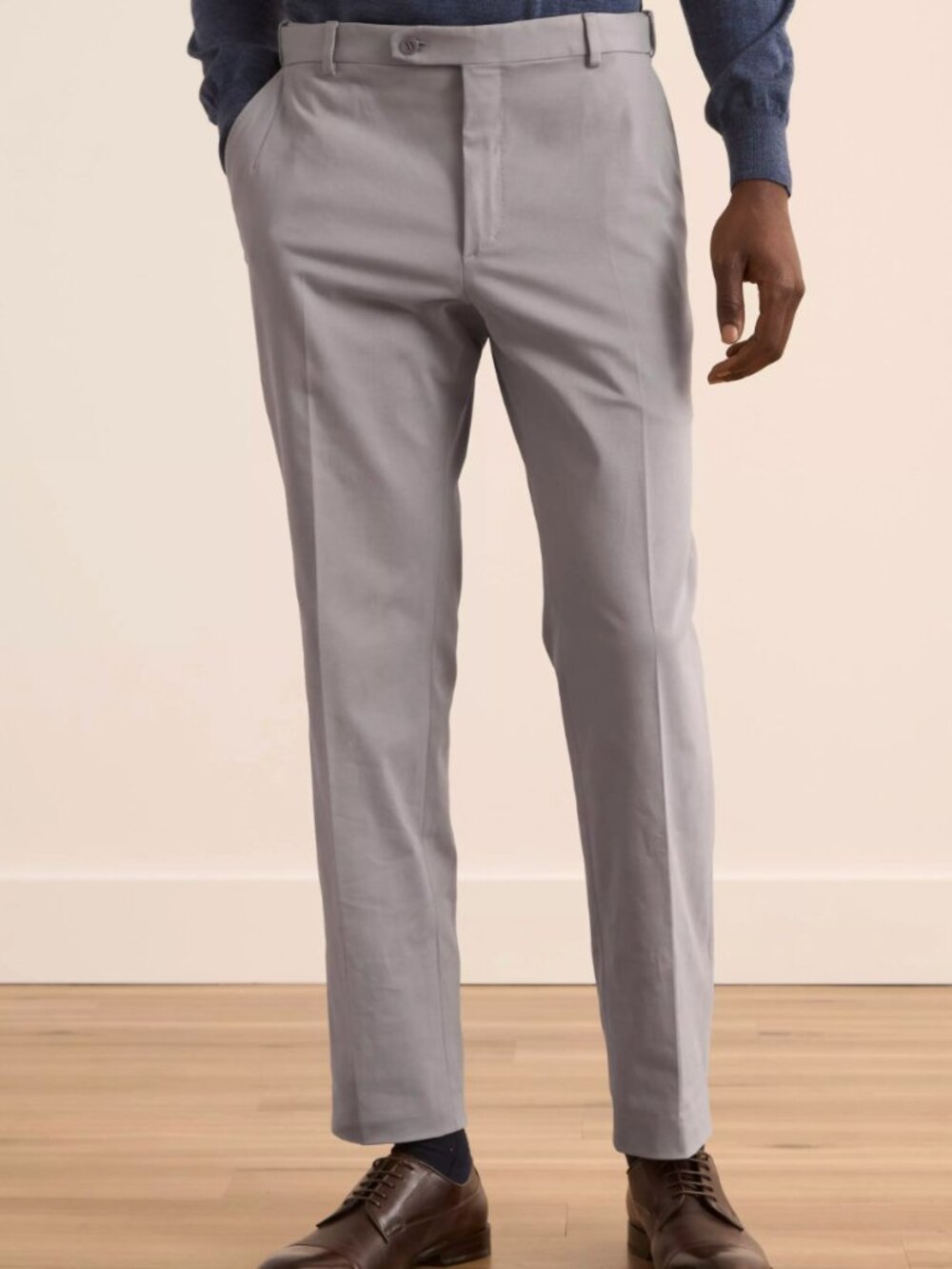 Brioni Gray Cotton Blend Pants Size 36